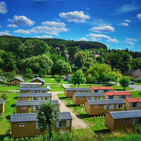 ホテル Camping Prima Týn nad Vltavou エクステリア 写真