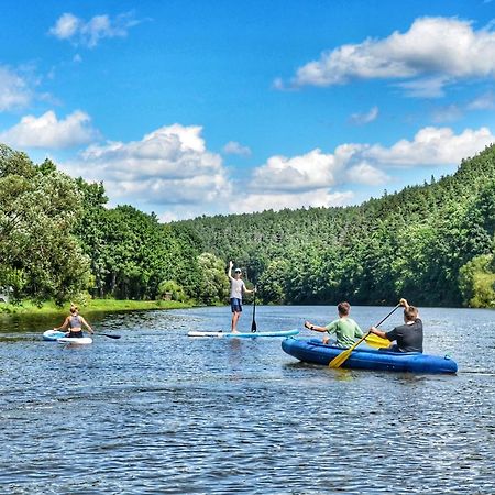 ホテル Camping Prima Týn nad Vltavou エクステリア 写真