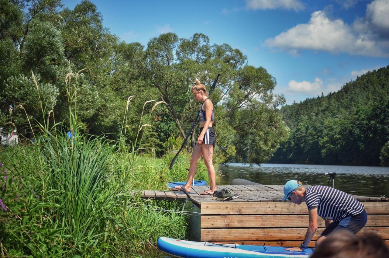 ホテル Camping Prima Týn nad Vltavou エクステリア 写真